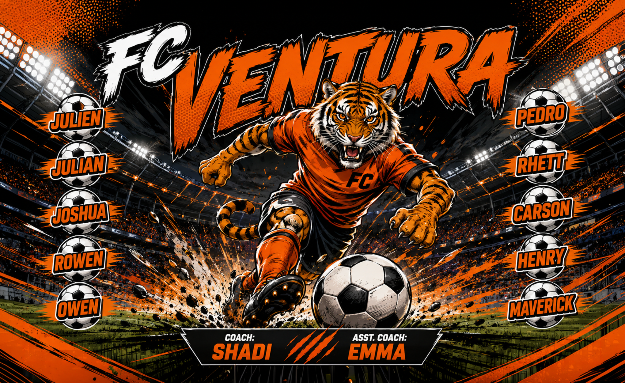 Custom Team Banner