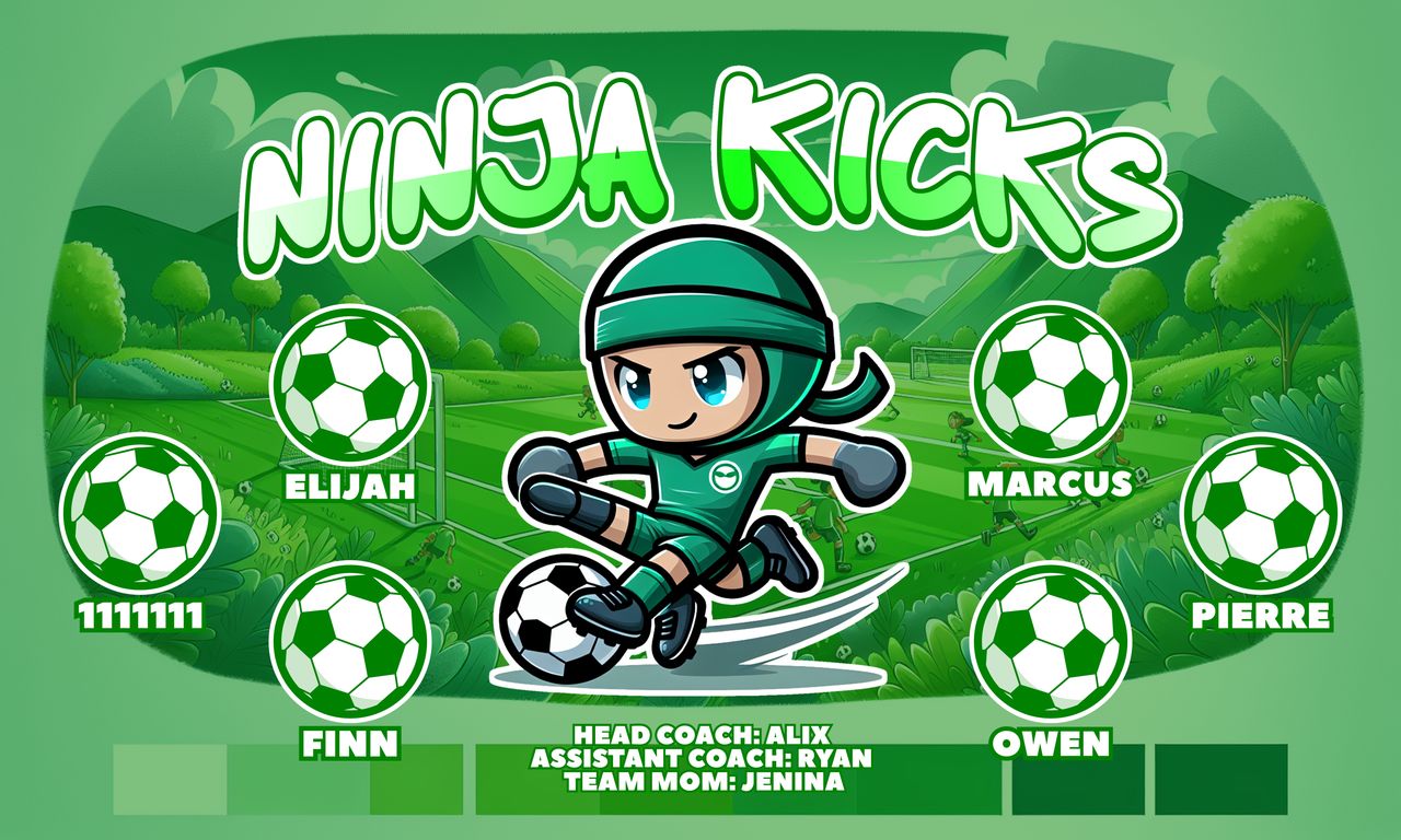 Custom Team Banner