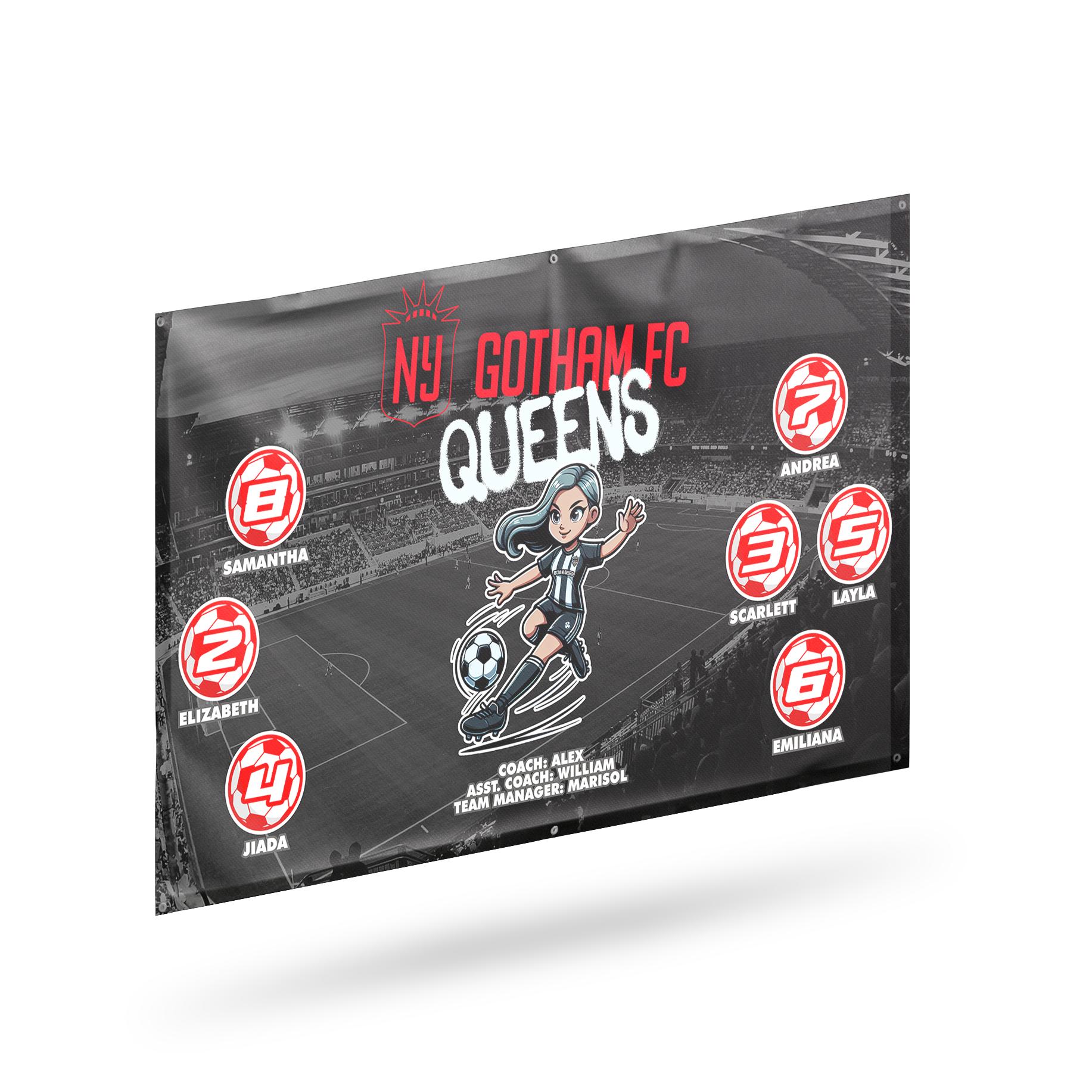 Custom Team Banner