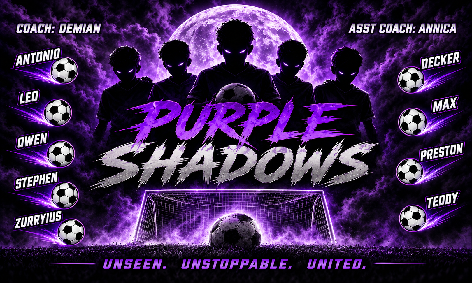 Custom Team Banner