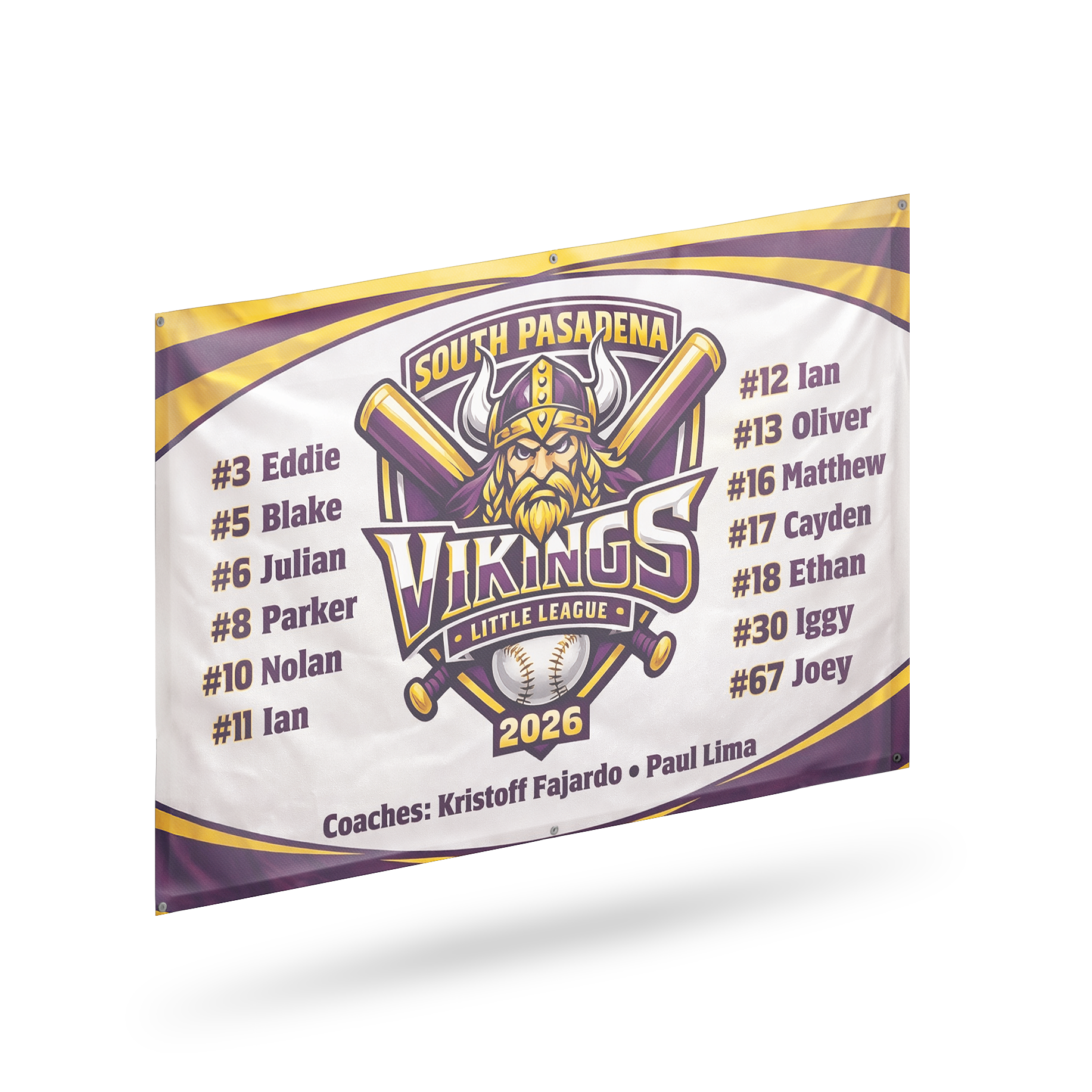 Custom Team Banner