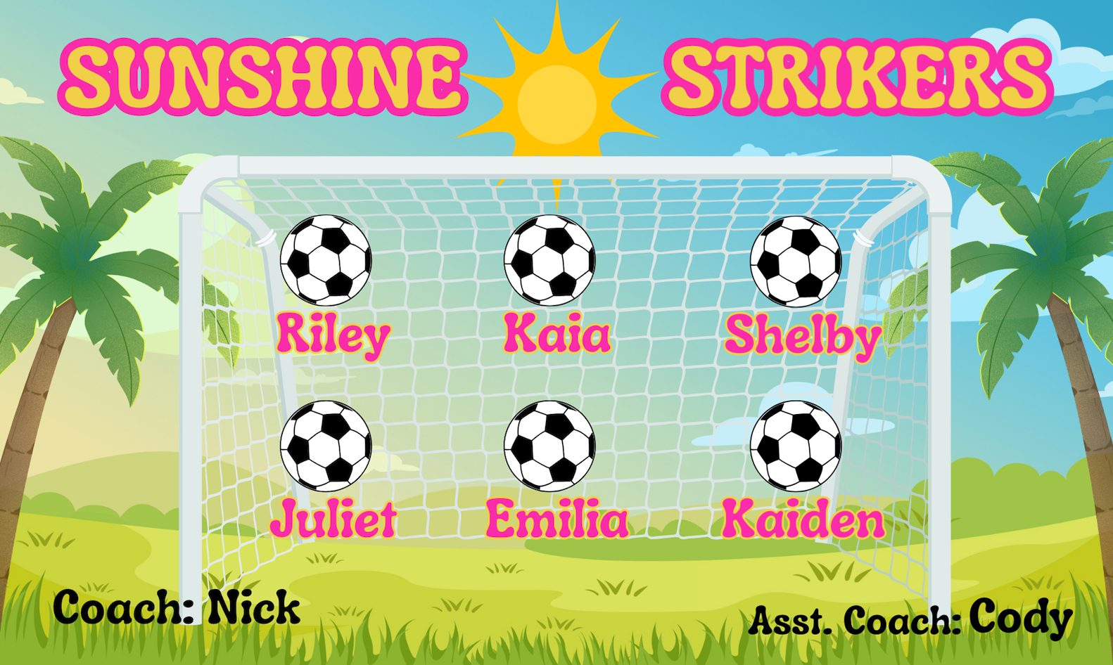 Custom Team Banner