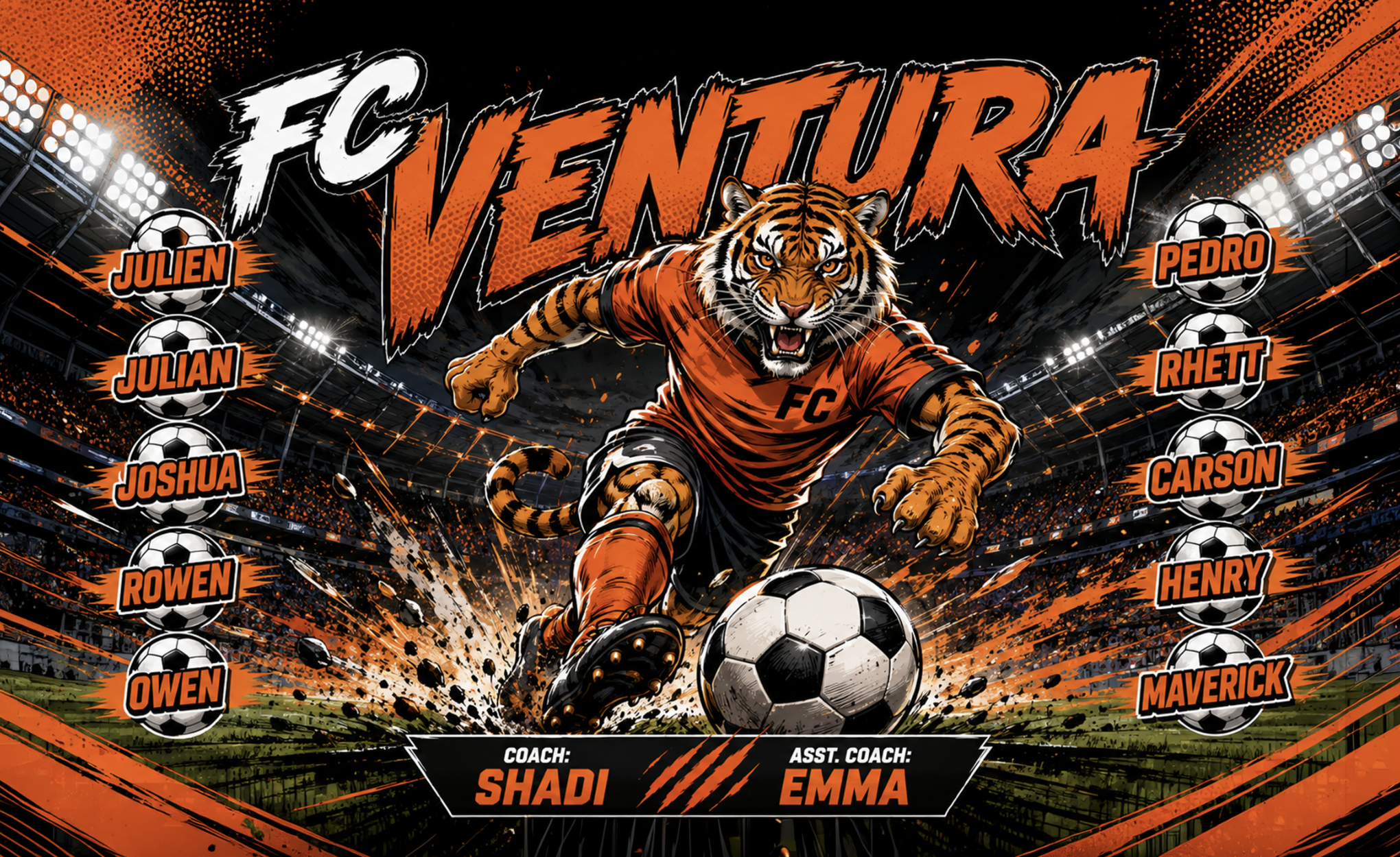 Custom Team Banner