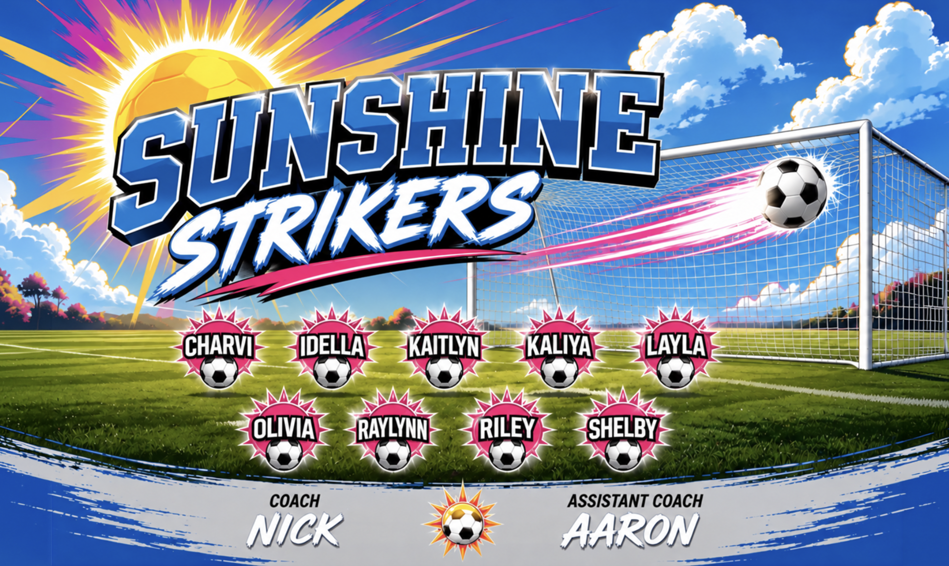 Custom Team Banner