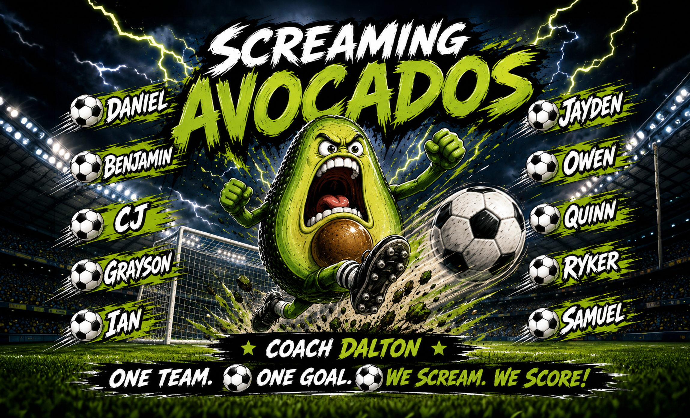Custom Team Banner