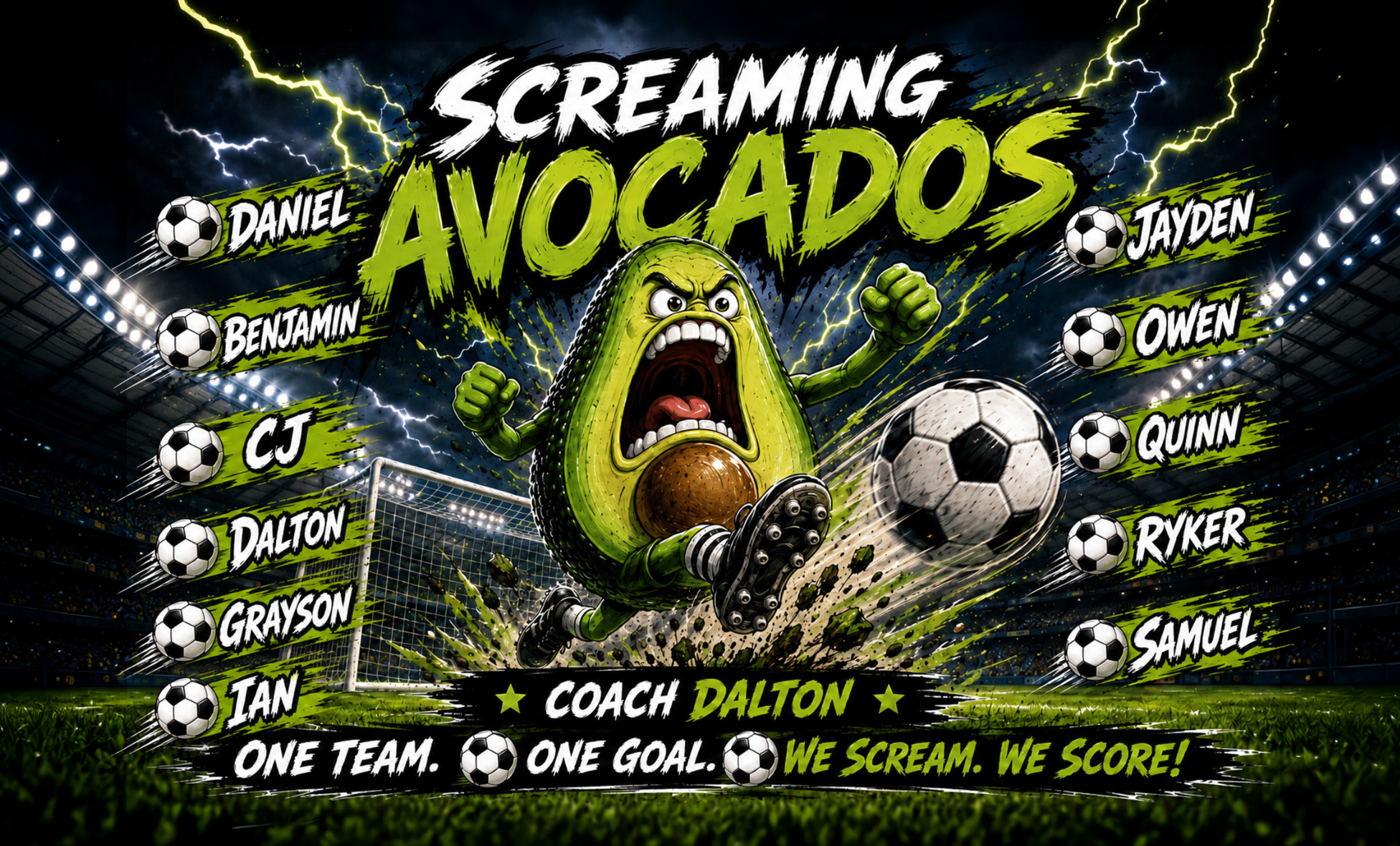 Custom Team Banner
