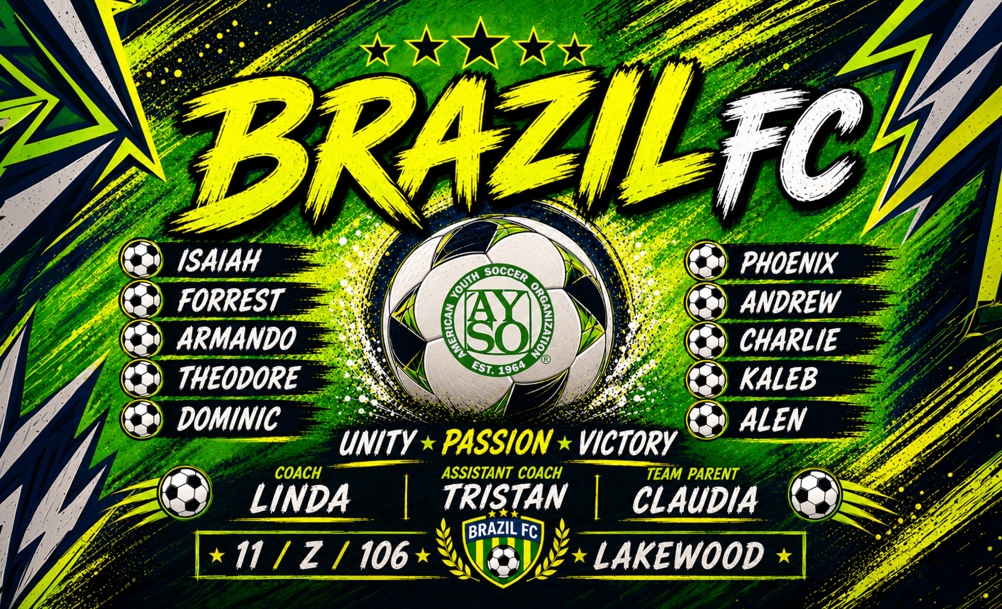 Custom Team Banner