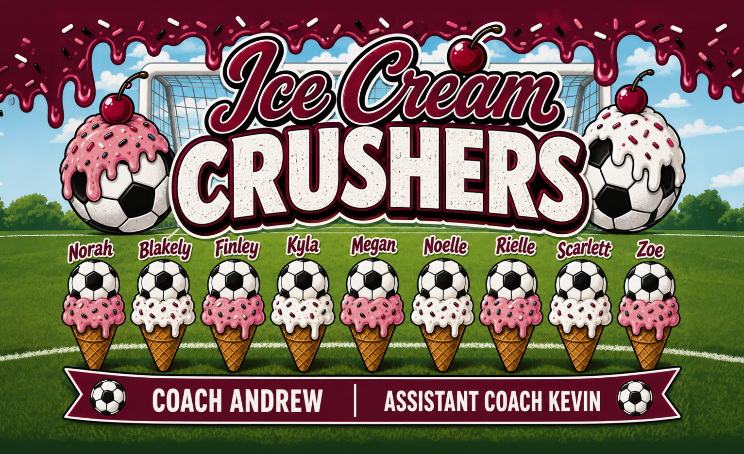 Custom Team Banner