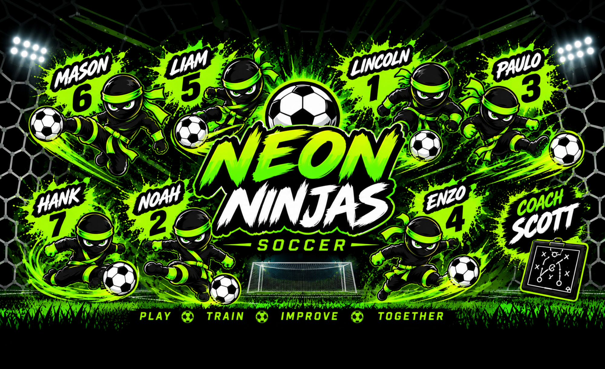 Custom Team Banner