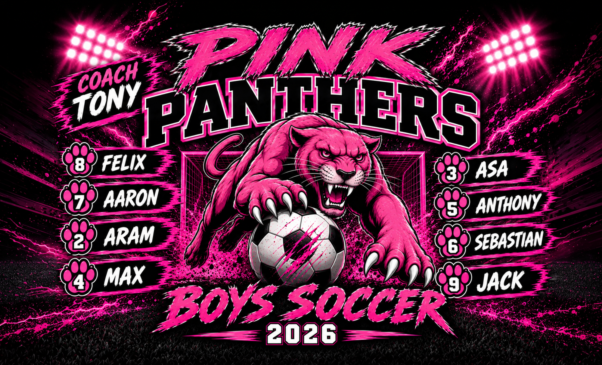 Custom Team Banner