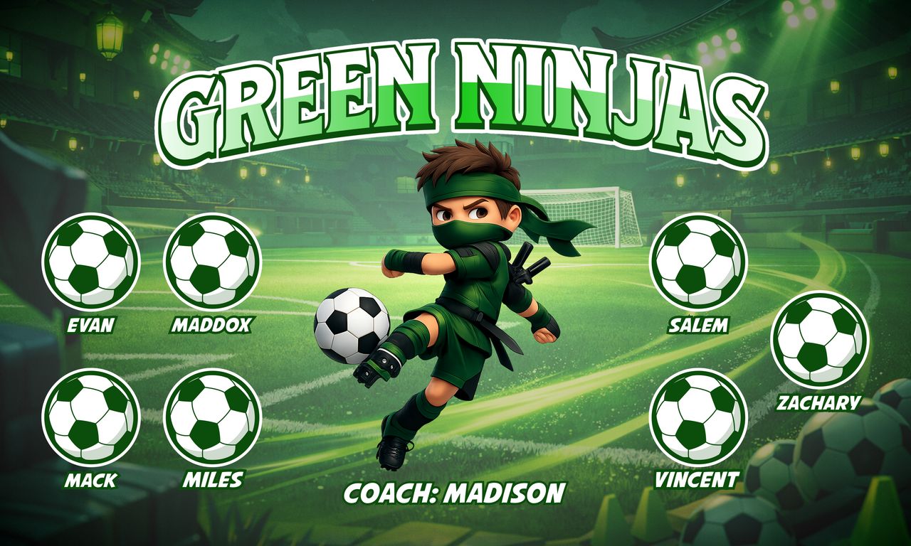 Custom Team Banner