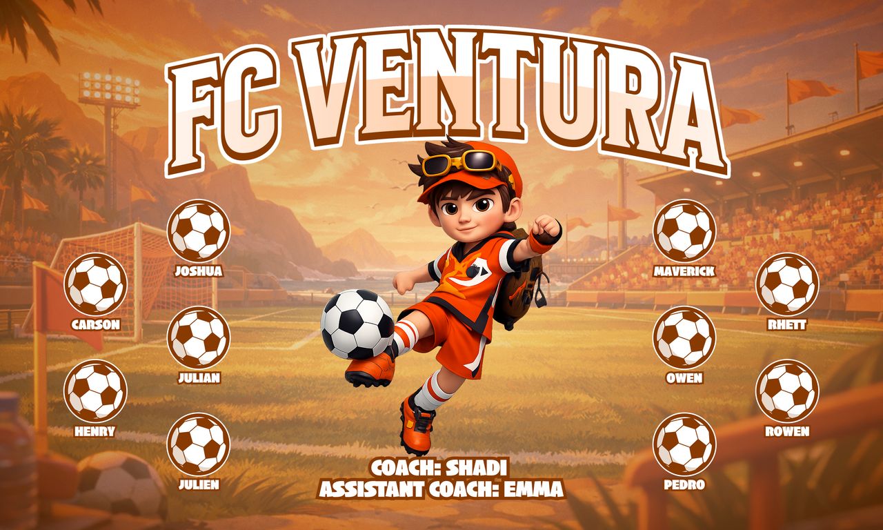Custom Team Banner