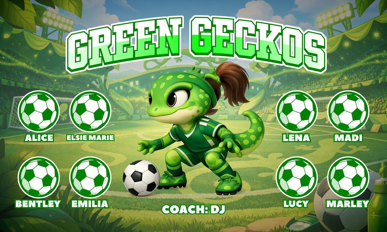 Custom Team Banner