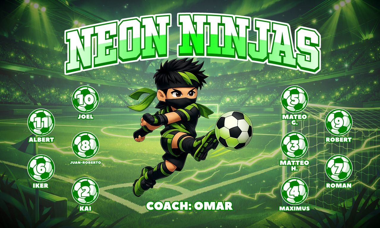 Custom Team Banner