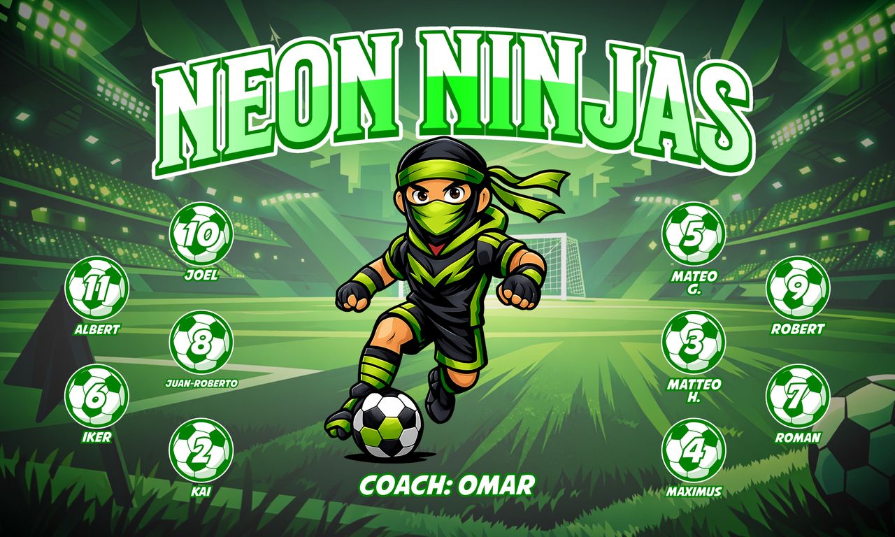 Custom Team Banner