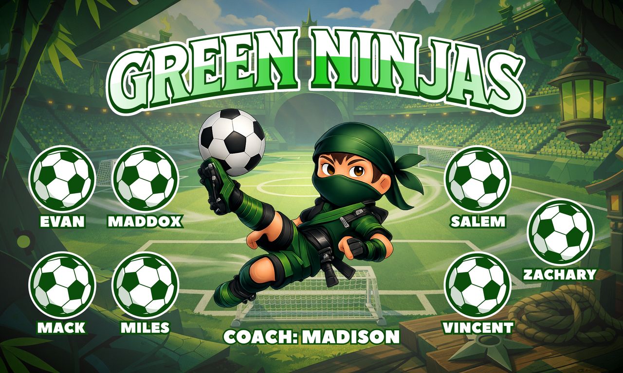 Custom Team Banner