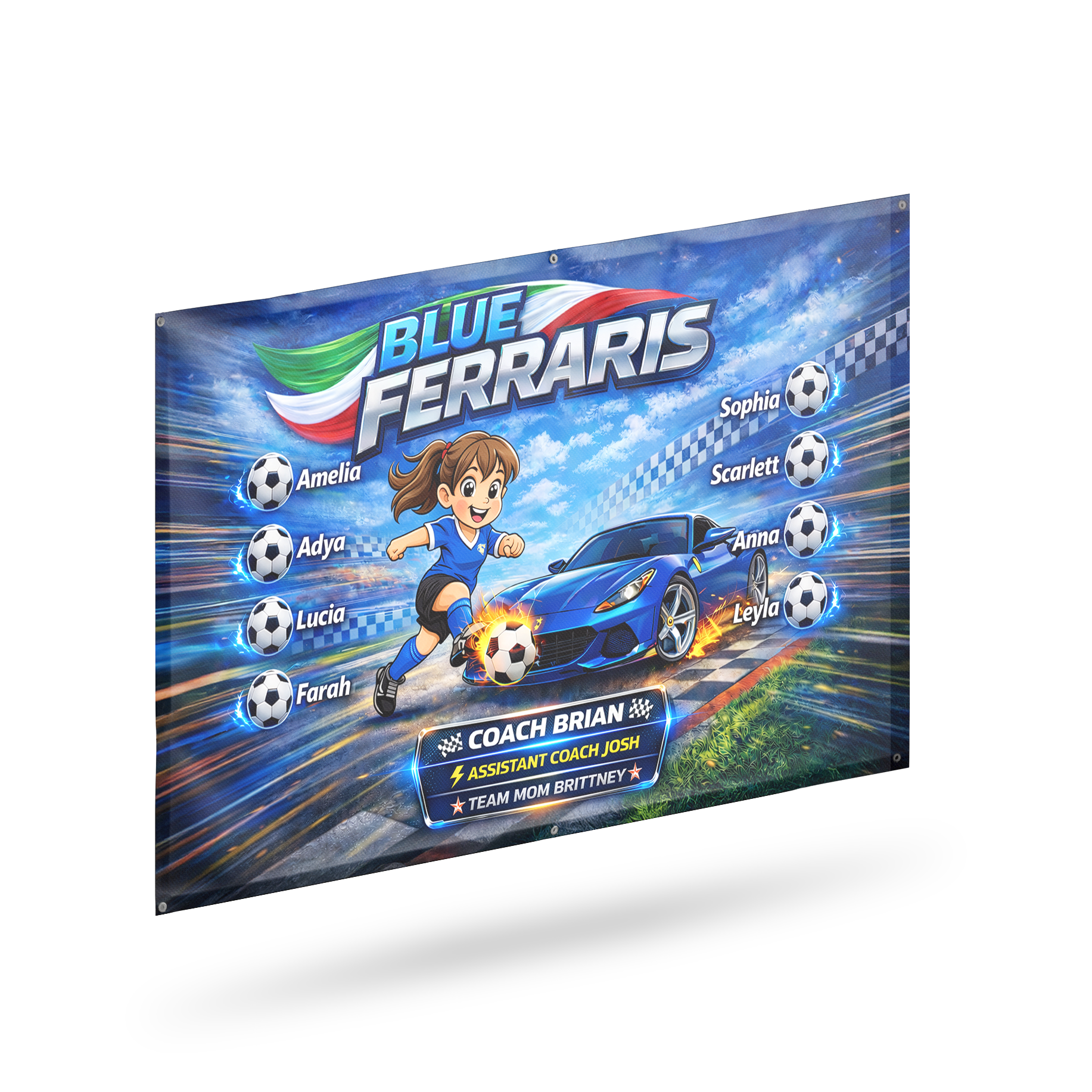 Custom Team Banner