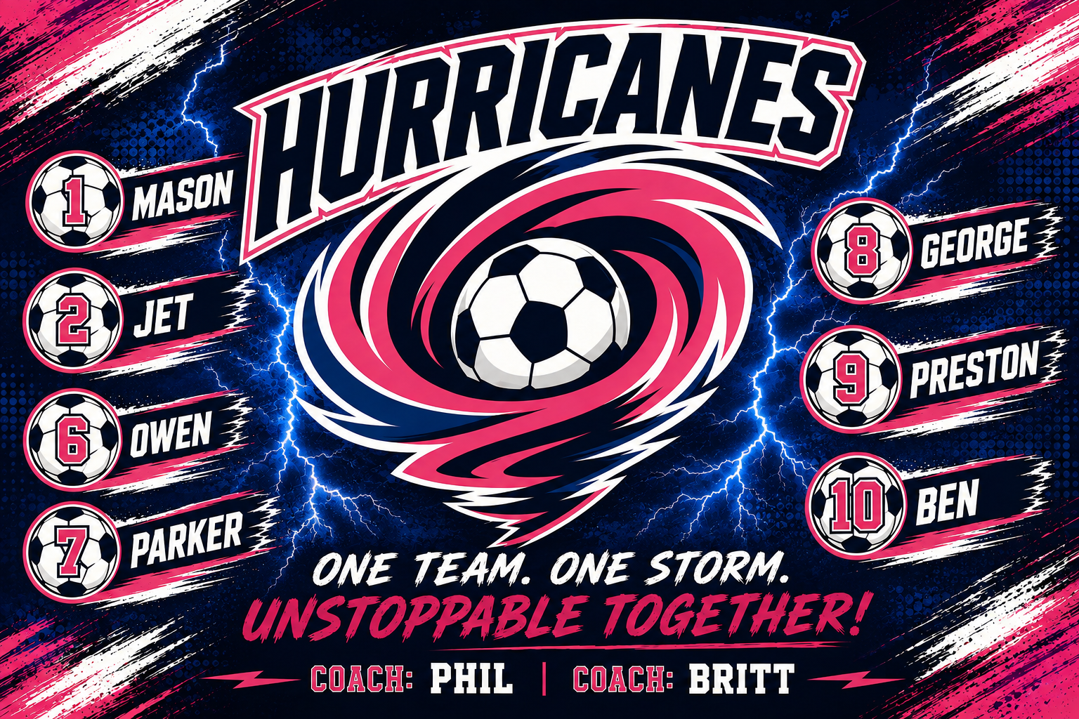 Custom Team Banner