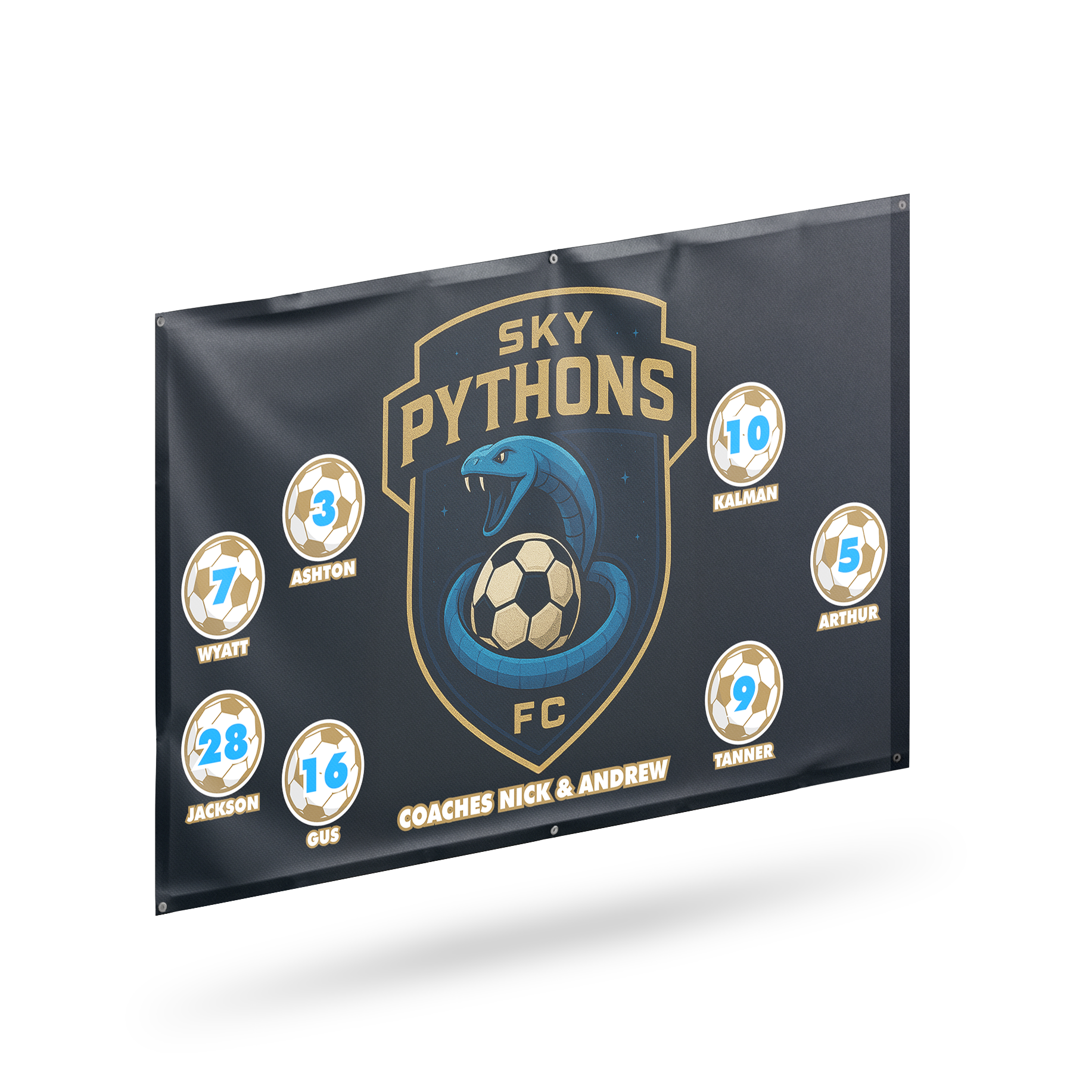 Custom Team Banner